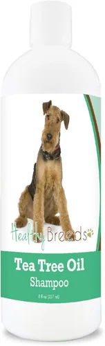 Miniatura 105 de Healthy Breeds Doberman Pinscher Champú de aceite de árbol de té, formulado para piel seca e irritada, reduce la caspa, aroma a gaulteria, 8 onzas