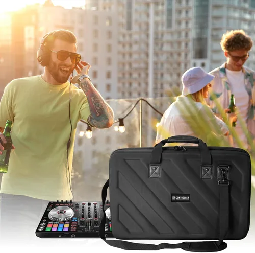 Miniatura 7 de Estuche Rígido Compatible con Controlador DJ Pioneer DDJ-SR/SR2/REV1/Denon MC4000/Numark NVII/Mixtrack Pro3/Hercules Inpulse 500/NV Platinum Bolsa