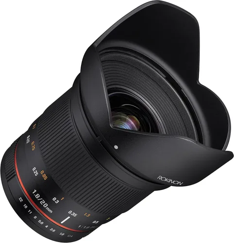 Miniatura 2 de Rokinon Lente gran angular de 0.787 in f/1.8 AS ED UMC para cámaras de lente intercambiables Fuji X Mount