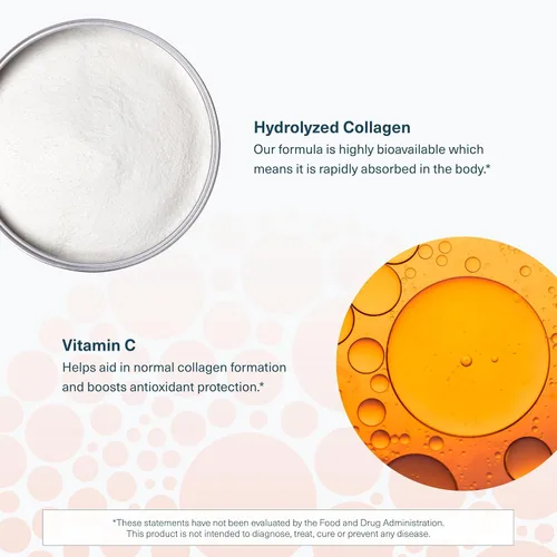 Miniatura 5 de Youtheory Colágeno en polvo – Péptidos de colágeno hidrolizados con vitamina C – Apoya huesos saludables, articulaciones y sistema inmunológico*