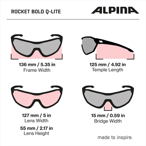 Miniatura 6 de Alpina Gafas deportivas Rocket Bold Q-lite unisex
