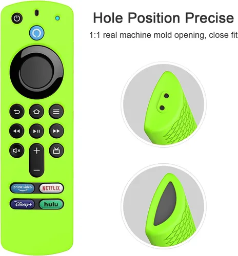 Miniatura 2 de LEFXMOPHY Funda de repuesto para control remoto de TV negra (3ª generación), control remoto por voz de liberación 4k Max 2021 (3 generaciones)