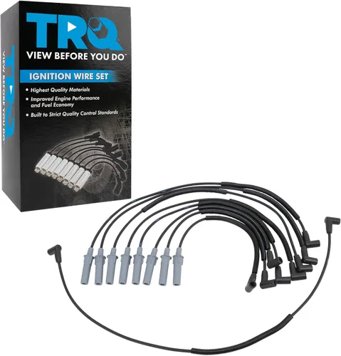 Miniatura 7 de Kit de cables para bujías de encendido del motor TRQ para Ford F250 F350 Super Duty V8 6.2L Nuevo