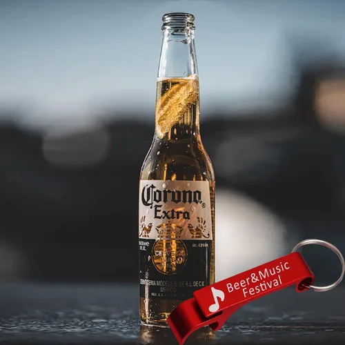 Miniatura 3 de Abrebotellas personalizado, llavero a granel, abrebotellas con texto grabado personalizado, abrebotellas de cerveza con logotipo, regalo para fiesta