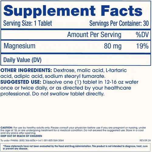 Miniatura 7 de ProHealth Tabletas de agua de longevidad de hidrógeno molecular Clínicamente estudiado Probado por terceros 80 mg, 30 tabletas