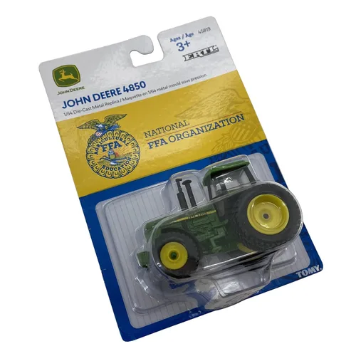 Miniatura 4 de John Deere Tractor 1/64 4850 con logotipo FFA - LP79671