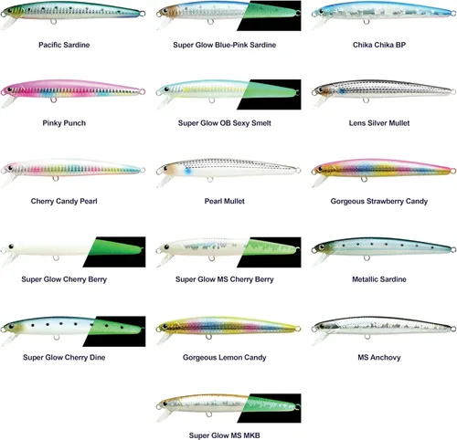 Miniatura 5 de LUCKY CRAFT FlashMinnow 130MRS, Señuelos de Pesca de Surf de Agua Salada, Jerkbait, Fletán, Percha de Surf, Lubina de Mar Blanca, Lubina Rayada, 684