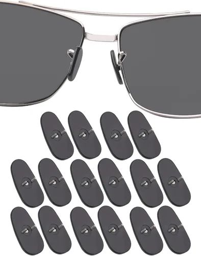 Miniatura 20 de DROGO Almohadillas de nariz de repuesto de silicona suave para gafas de sol RayBan RB3025/RB3026, antideslizantes, agradables a la piel