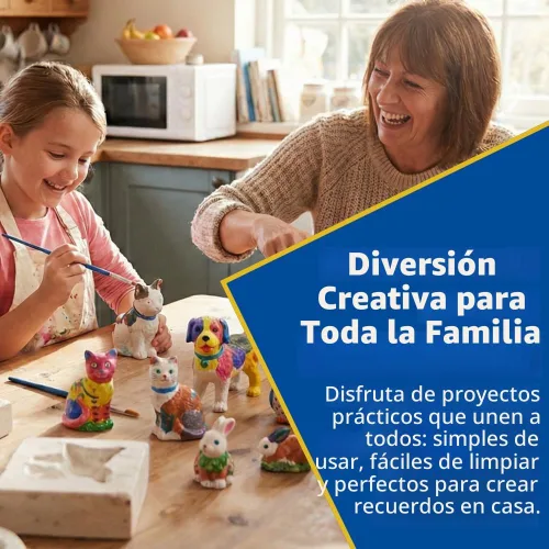 Miniatura 8 de Material de fundición de cerámica y cerámica de 4 libras de yeso perfecto