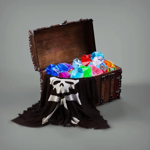 Miniatura 2 de Joyas, gemas de acrílico con forma de diamante, para búsqueda del tesoro (36 unidades)