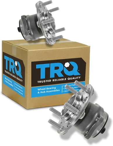 Miniatura 152 de TRQ Juego de buje y rodamiento trasero de 2 piezas compatible con Audi TT 2000-2006 TT Quattro, Volkswagen Beetle 1998-2010, Golf 1998-2005, Jetta