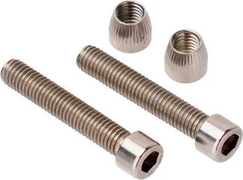 Miniatura 4 de Rwraps 2 Paquetes de 2.5" Kit de Reparación de Brida Dividida, Brida de Escape Galvanizada en Hierro 63.5mm/2.5 Pulgadas Kit de Reemplazo de Brida