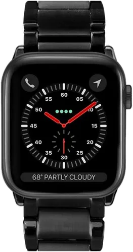 Miniatura 2 de CASETiFY Correa de reloj de eslabones [acero inoxidable de alta calidad] compatible con Apple Watch Series 1-9, SE, Ultra - 1.496 in/1.575 in/1.614