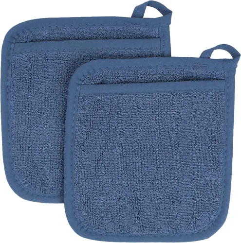 Miniatura 22 de RITZ Guante de bolsillo de rizo y almohadilla caliente: resistente al calor inigualable, 100% algodón duradero, diseño ergonómico para un agarre