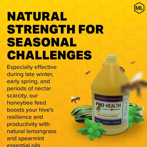 Miniatura 3 de Mann Lake Suplemento Pro Health para alimentación de abeja, sustituto del polen de abeja, aumenta la fuerza de la colmena con fórmula antifúngica
