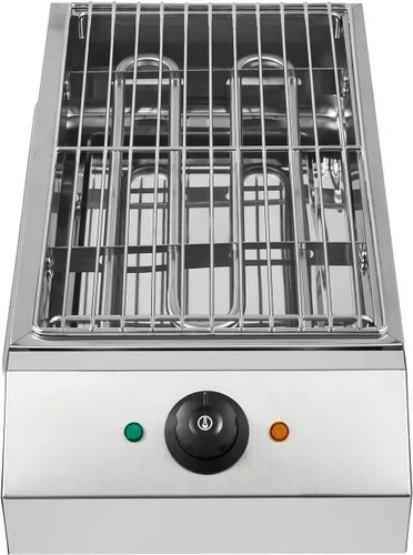 Miniatura 3 de Parrilla eléctrica de 110 V, 1800 W, parrilla eléctrica de acero inoxidable para interiores, parrilla de fiesta, parrilla eléctrica de barbacoa
