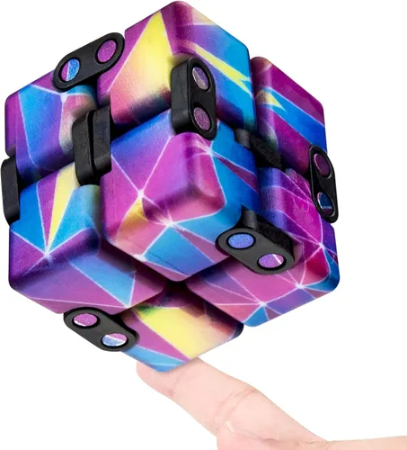 Miniatura 17 de Infinitycube - Infinitycube - Juguete antiestrés único de teñido anudado para niños y adultos, juguete relajante de mano para aliviar el estrés