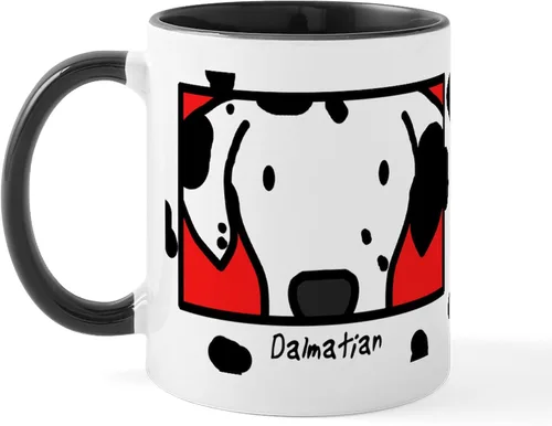 Miniatura 43 de CafePress Taza de café de cerámica Anime American Eskimo de 11 oz (11.0 fl oz)