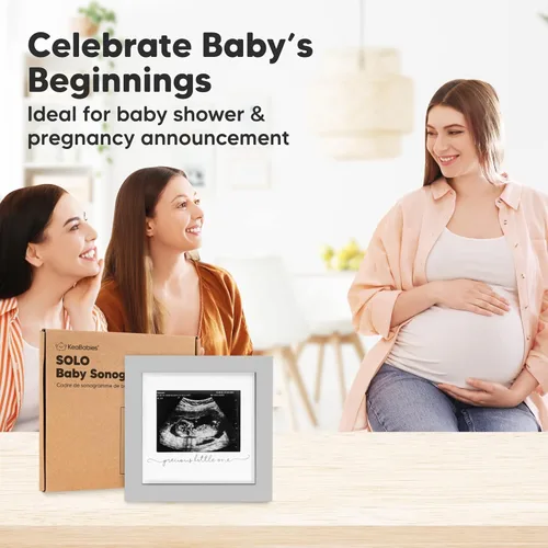 Miniatura 6 de KeaBabies Portarretratos de ecografía para bebé, modernos marcos de fotos de ultrasonido para mamá, regalos de primer embarazo para futura mamá