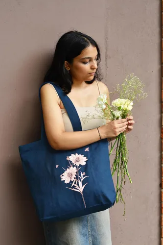 Miniatura 119 de Ecoright Bolsa de lona estética para mujer, bolsa grande con cremallera y bolsillo, bolsa de mano para mujer, para yoga, trabajo, playa