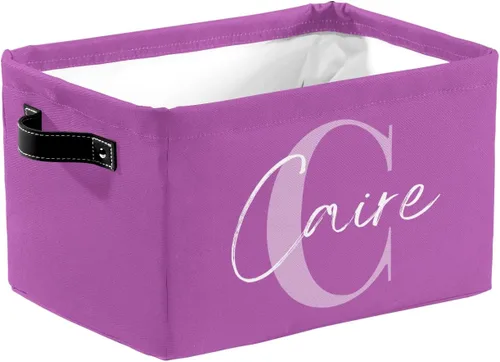 Miniatura 24 de Cesta de regalo personalizada con nombre, caja de juguetes de almacenamiento personalizada para niños, organizador de cubos de almacenamiento