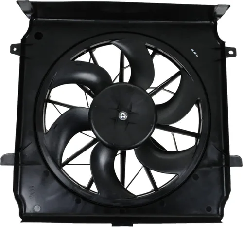 Miniatura 143 de TRQ Conjunto de ventilador de refrigeración dual del radiador compatible con Toyota Highlander 2008-2013 TO3115155