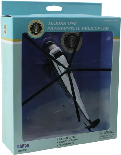 Miniatura 7 de Daron Marine One Helicóptero Presidencial VH-3D, azul