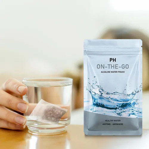 Miniatura 2 de Bolsa de filtro de agua alcalina, paquete de 6, blanco, portátil, capacidad de 416 tazas, elimina toxinas, cloro, productos químicos, metales
