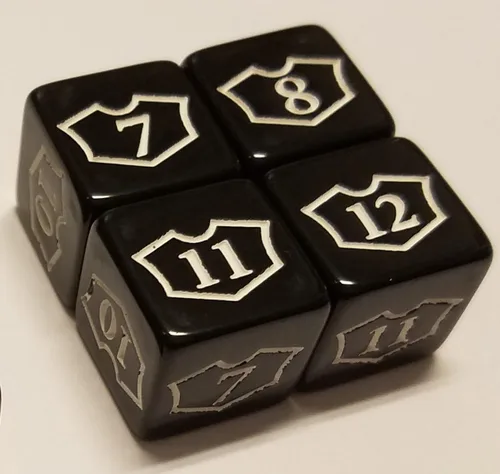 Miniatura 7 de 24x Contador, Negativo, Goyf y Dados de Lealtad para Magic: The Gathering y Otros Juegos/CCG MTG