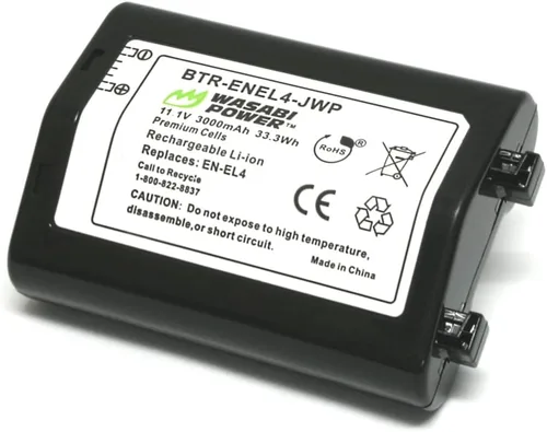 Miniatura 3 de Wasabi Power Batería para Nikon EN-EL4, EN-EL4a y Nikon D2, D2H, D2Hs, D2X, D2Xs, D3, D3S, D3X, F6