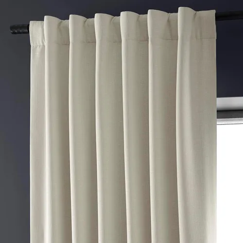 Miniatura 8 de HPD HALF PRICE DRAPES Cortinas opacas sólidas con aislamiento térmico para dormitorio, cortina de 84 pulgadas de largo (1 panel), cortinas opacas