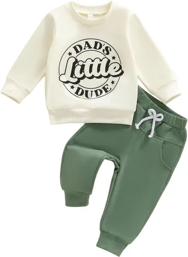 Miniatura 174 de Adobabirl Conjunto de sudadera y pantalones de Halloween para bebé, sudadera y pantalones con parche de calabaza para Halloween, otoño, ropa de bebé
