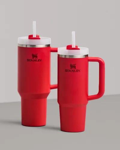Miniatura 6 de Stanley Quencher H2.0 - Vaso de acero inoxidable con asa, pajilla y tapa FlowState giratoria de 3 posiciones; aislamiento térmico, sin BPA; apto