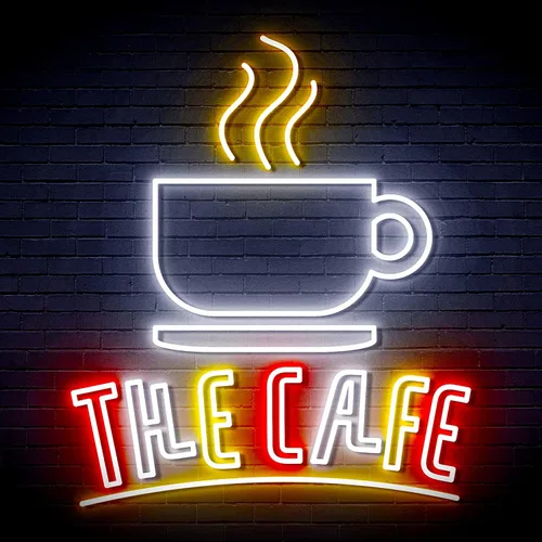Miniatura 27 de ADVPRO Coffee – The Cafe Extra-Large Ultra-Bright LED Neon Sign - Blue & Red - st16s54-fn-j0026-br