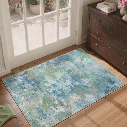 Miniatura 87 de BEIMO Alfombra de pasillo para cocina, alfombra lavable a máquina de 2 x 5 para entrada, alfombras modernas y abstractas suaves, cubierta de piso