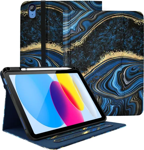 Miniatura 15 de Zonefoker Funda para iPad de 11ª generación (A16) de 11 pulgadas 2025, para 10ª generación de 10.9 pulgadas 2022, piel sintética para iPad de 11/10