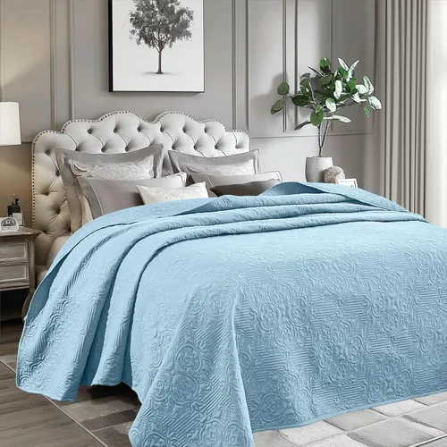 Sophia & William - Quilts Azul claro