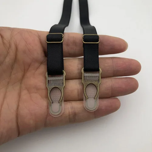Miniatura 4 de VEVESI 1/2" liguero clips ligas extremo hebilla para hacer piezas de ropa DIY/accesorios de reemplazo, Bronce antiguo