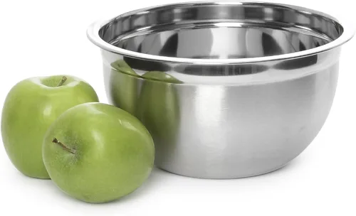 Miniatura 8 de Ybmhome Recipiente de mezcla de acero inoxidable de calidad profesional profunda para servir, mezclar, cocer y hornear (2.84 L)