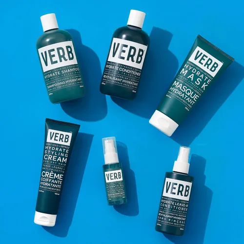 Miniatura 9 de VERB Hydrate Shampoo limpia el cabello seco y encrespado para reducir el encrespamiento y añadir humedad al cabello