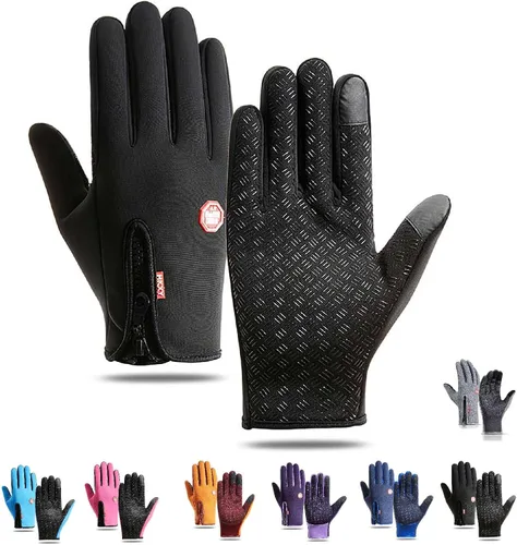 Katatol Dazzlesport - Guantes deportivos al aire libre, Dazzle Sport impermeables, guantes térmicos Dazzlesport, pantalones cortos de terciopelo a