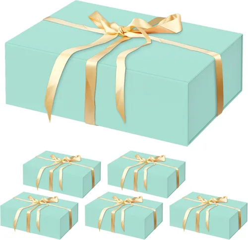 Miniatura 29 de HavrePac Paquete de 4 Cajas de Regalo Grandes 35x23x11 cm Cajas de Regalo de Lujo con Tapas, Caja de Regalo con Cierre Magnético para Empaquetado