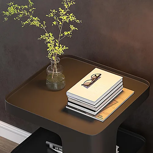 Miniatura 5 de Mesitas de noche Muebles de dormitorio Minimalista Arte de Hierro Mesita de Noche Simplemente Mesita de noche