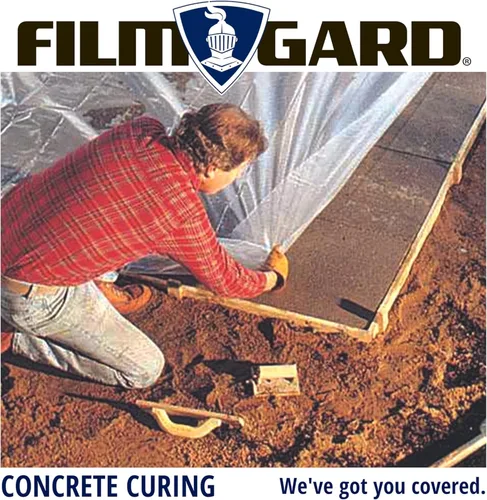 Miniatura 4 de Film-Gard 625922 Láminas de plástico para construcción, 10 pies de ancho x 100 pies de largo x 4 mil de grosor, transparente