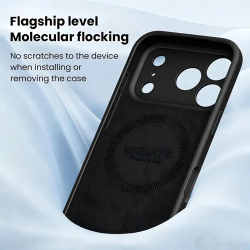 Miniatura 5 de Funda de silicona con soporte para iPhone 17 Pro [compatible con MagSafe] [Protección completa de la cámara] (6.3 pulgadas 2025), fundas de teléfono