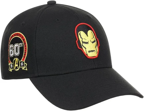 Miniatura 3 de Marvel Gorra de béisbol curvada con gancho y bucle de los Vengadores