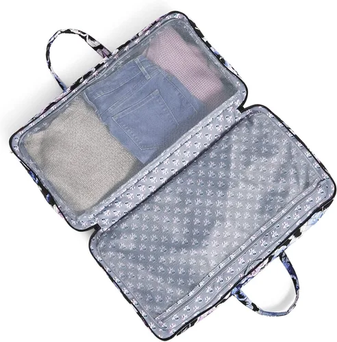 Miniatura 2 de Vera Bradley Bolsa de viaje plana de algodón para mujer