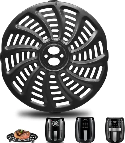 Accesorios para freidora de aire Gourmia GAF536 GAF566 GAF556 5QT, 8.8 x 8.4 pulgadas, piezas de repuesto para freidora de aire antiadherente,