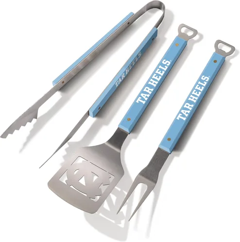 Miniatura 35 de YouTheFan NCAA Spirit Series - Juego de barbacoa de 3 piezas