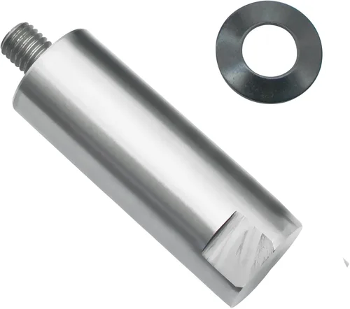 Miniatura 6 de Poste de 1 pulgada de diámetro con 3 pulgadas de longitud total para descanso de herramienta de torno de madera que incluye rosca, rosca M10X1.5